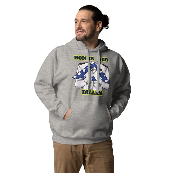 HONOR OUR FALLEN TOO FIFE Unisex Hoodie - Image 4