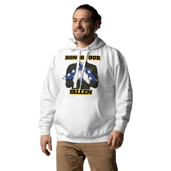 HONOR OUR FALLEN TOO FIFE Unisex Hoodie - Image 8