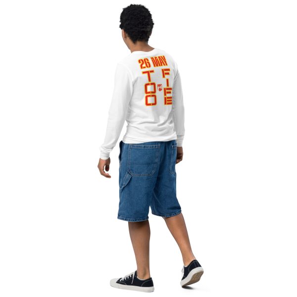 HONOR OUR FALLEN TOO FIFE Youth Long Sleeve Tee - Image 9