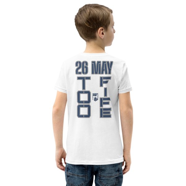HONOR OUR FALLEN TOO FIFE Youth Short Sleeve T-Shirt - Image 12