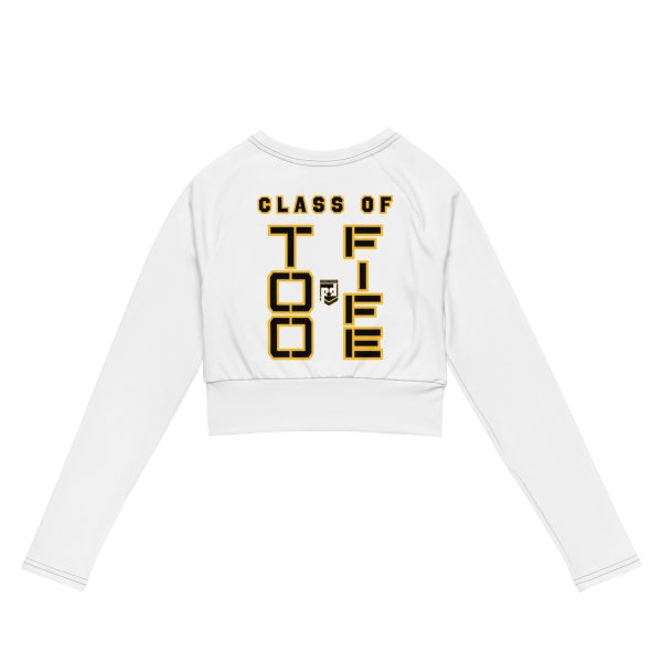 BASIC TRAINING CLASS OF TOO FIFE Recycled Long-Sleeve Crop Top