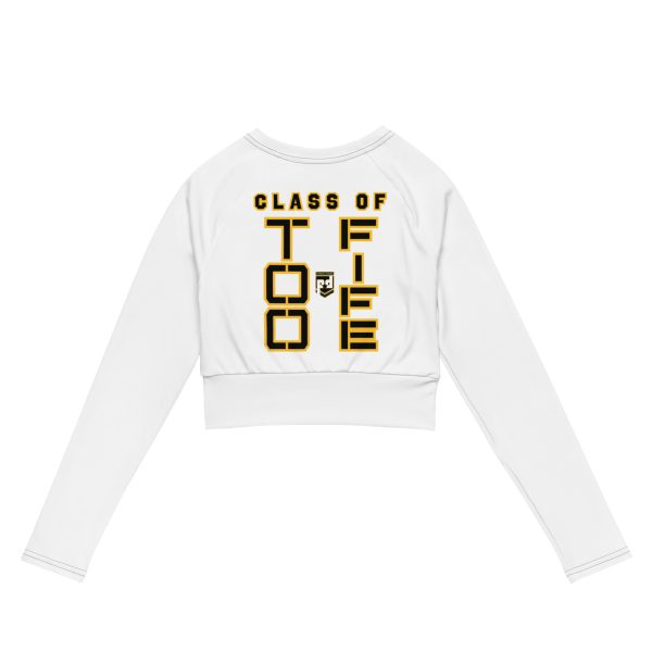 BASIC TRAINING CLASS OF TOO FIFE Recycled Long-Sleeve Crop Top