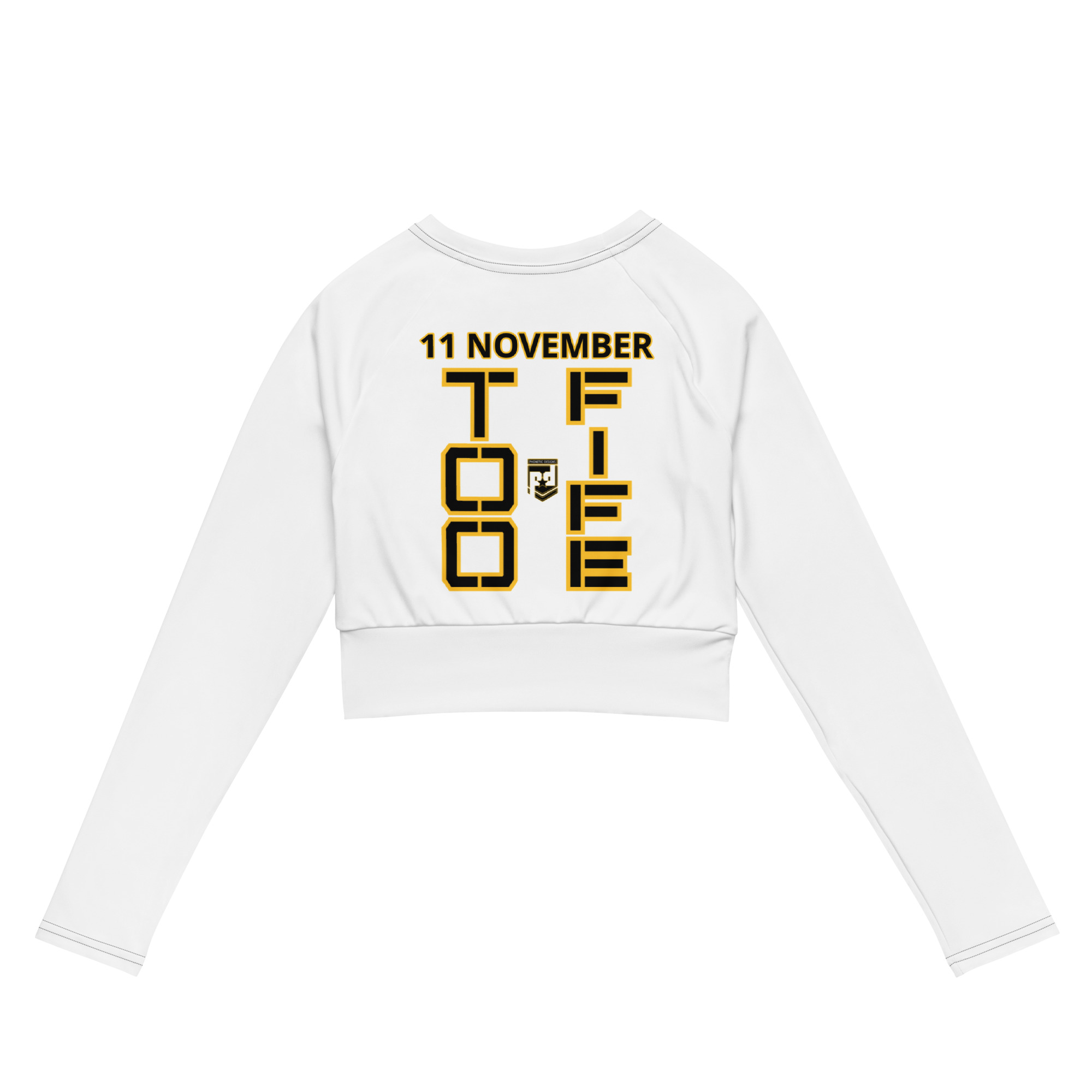 Recycled long-sleeve crop top - Image 2