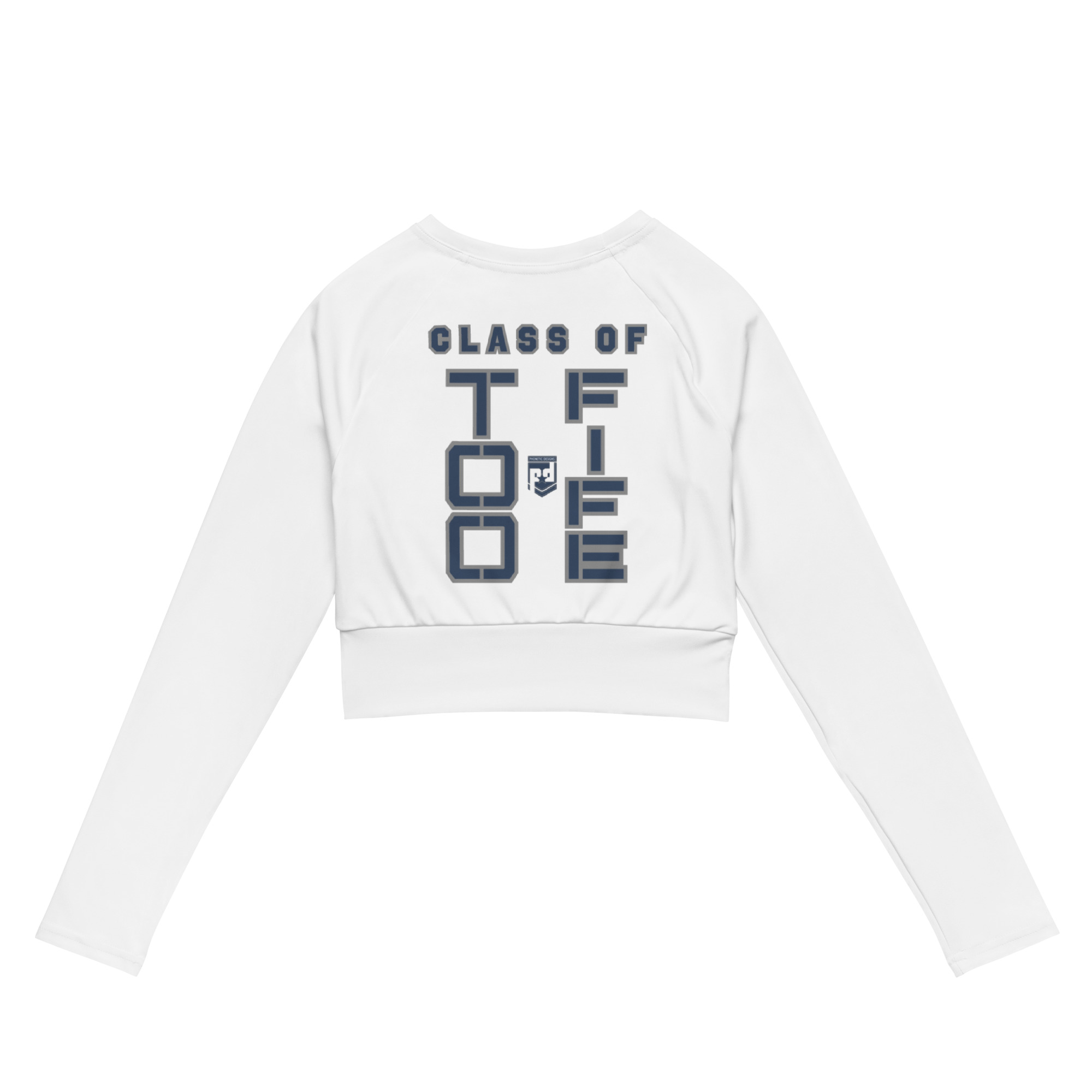 BASIC TRAINING CLASS OF TOO FIFE Recycled Long-Sleeve Crop Top - Image 2