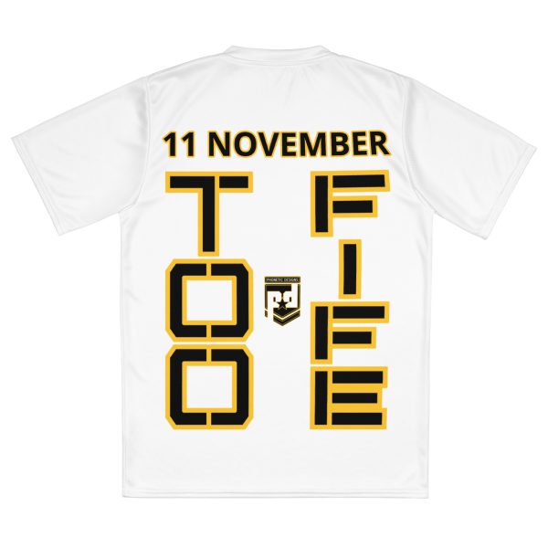 I AM A  VETERAN TOO FIFE Recycled Unisex Sports Jersey