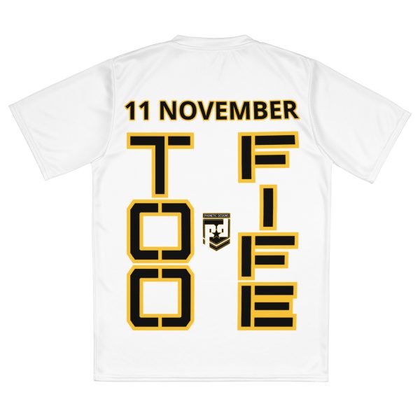 I AM A  VETERAN TOO FIFE Recycled Unisex Sports Jersey
