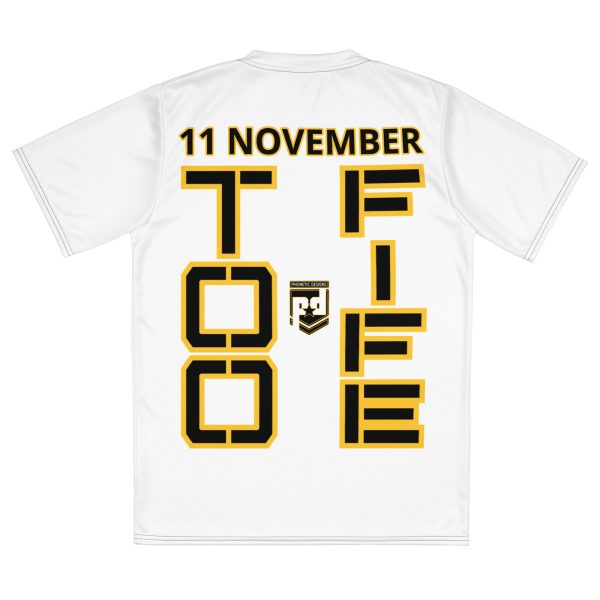 MOM IS A VETERAN TOO FIFE Recycled Unisex Sports Jersey