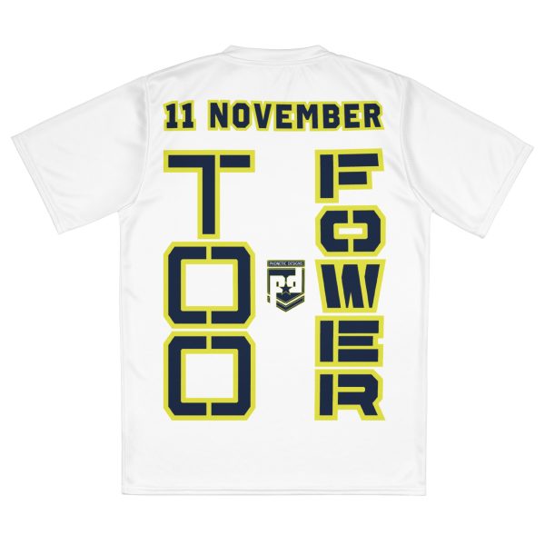 I AM A  VETERAN TOO FIFE Recycled Unisex Sports Jersey