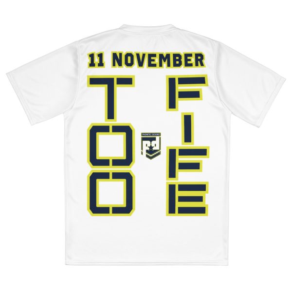 I AM A  VETERAN TOO FIFE Recycled Unisex Sports Jersey