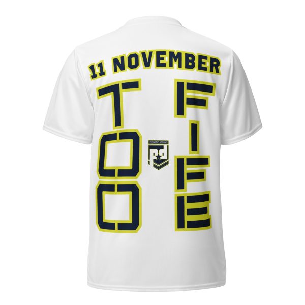 SON IS A VETERAN TOO FIFE Recycled Unisex Sports Jersey