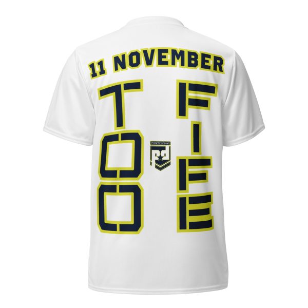 SON IS A VETERAN TOO FIFE Recycled Unisex Sports Jersey
