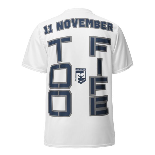 I AM A  VETERAN TOO FIFE Recycled Unisex Sports Jersey