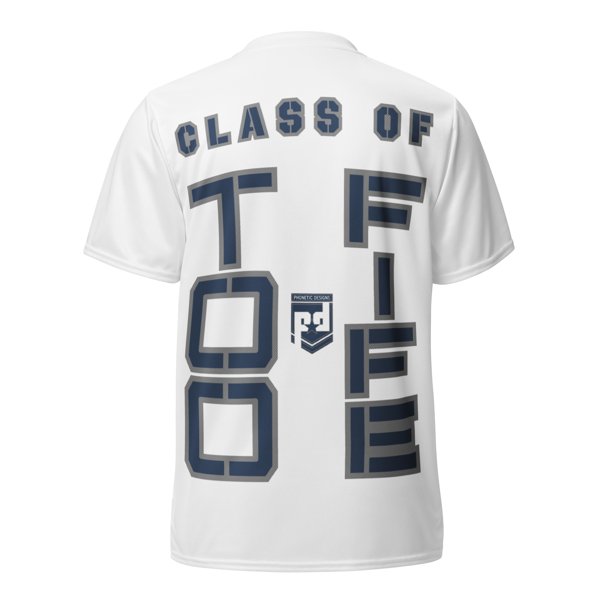 BASIC TRAINING CLASS OF TOO FIFE Recycled Unisex Sports Jersey - Image 2