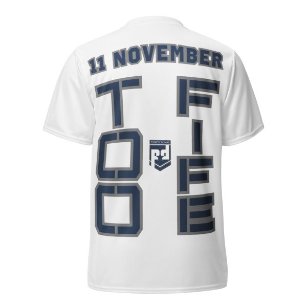 SON IS A VETERAN TOO FIFE Recycled Unisex Sports Jersey
