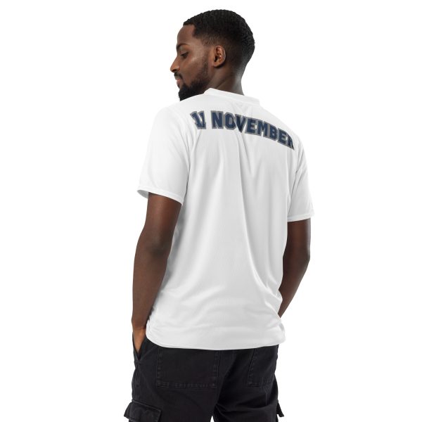 GRANDMA IS A VETERAN TOO FIFE Recycled Unisex Sports Jersey