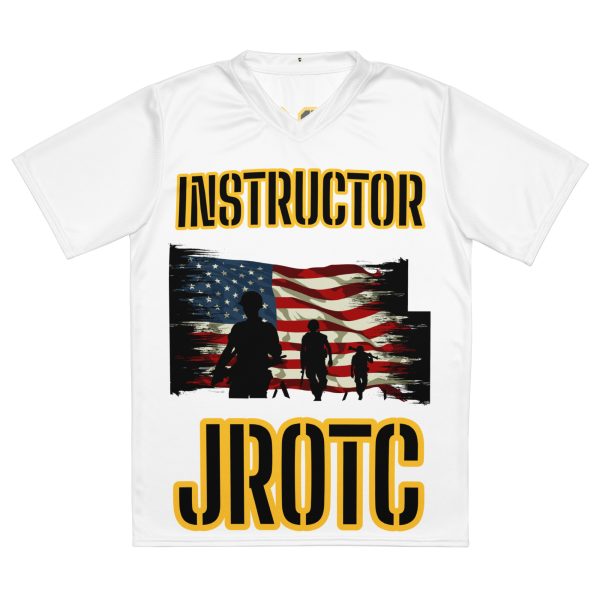 JROTC INTRUCTOR CLASS OF TOO SIKS Recycled Unisex Sports Jersey