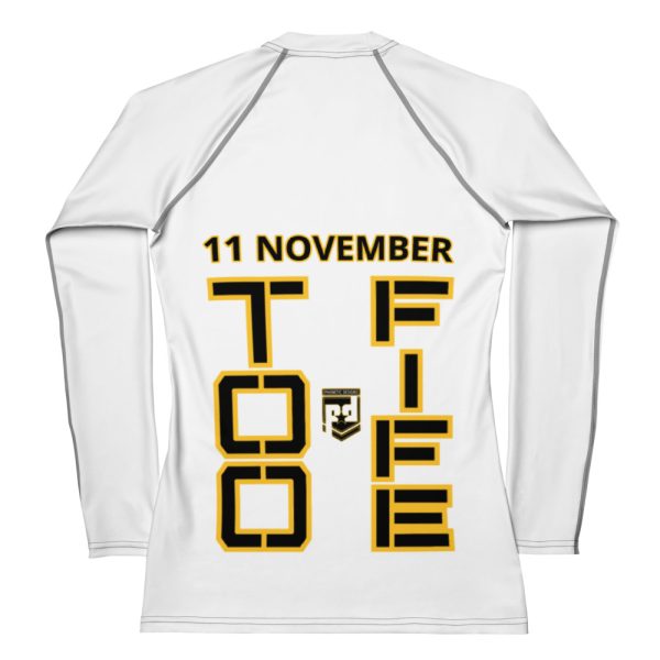 DAUGHTER IS A VETERAN TOO FIFE Women's Rash Guard