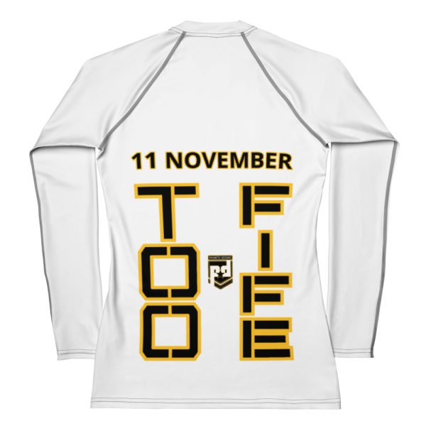 DAUGHTER IS A VETERAN TOO FIFE Women's Rash Guard