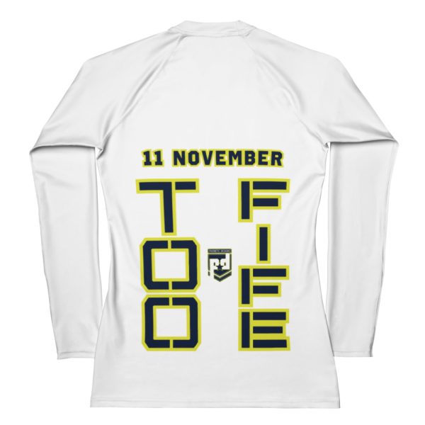 SON IS A VETERAN TOO FIFE Women's Rash Guard