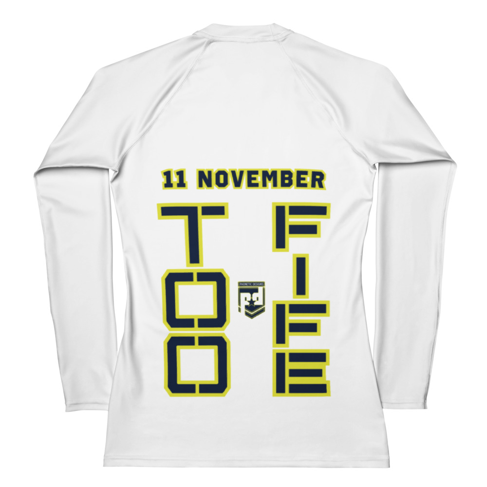 SON IS A VETERAN TOO FIFE Women's Rash Guard - Image 2