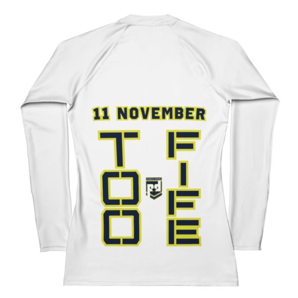 DAUGHTER IS A VETERAN TOO FIFE Women's Rash Guard