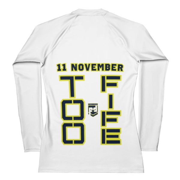 DAUGHTER IS A VETERAN TOO FIFE Women's Rash Guard