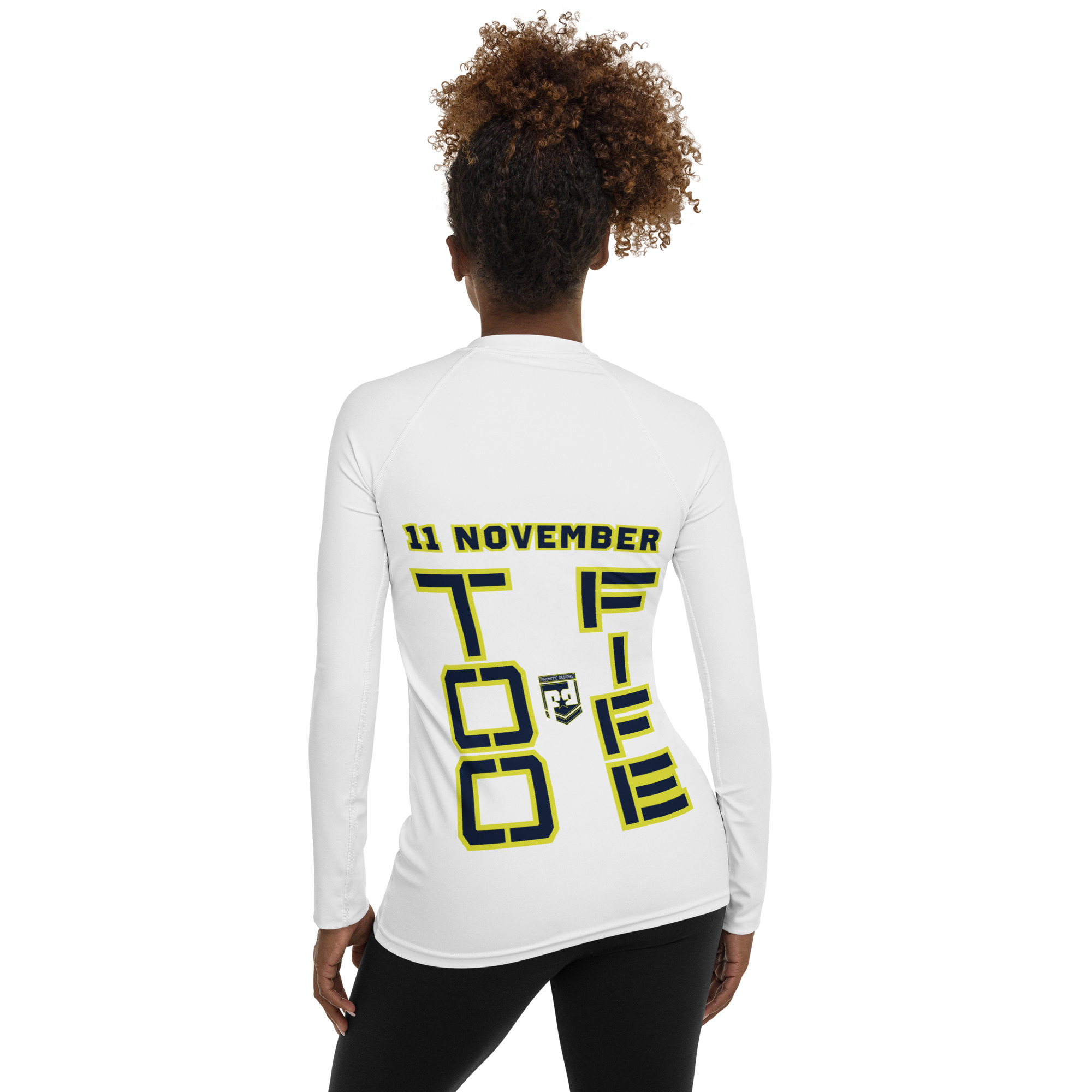 GRANDMA IS A VETERAN TOO FIFE Women's Rash Guard - Image 2