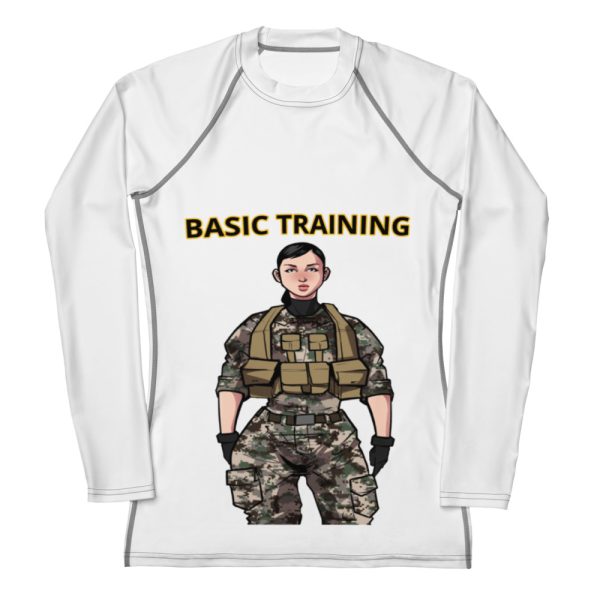 BASIC TRAINING CLASS OF TOO FIFE Women's Rash Guard
