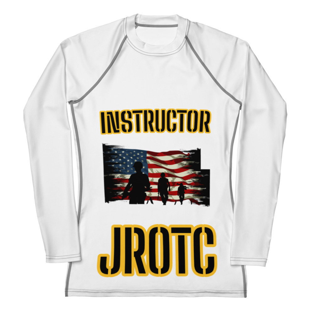 JROTC INTRUCTOR CLASS OF TOO SIKS Women's Rash Guard