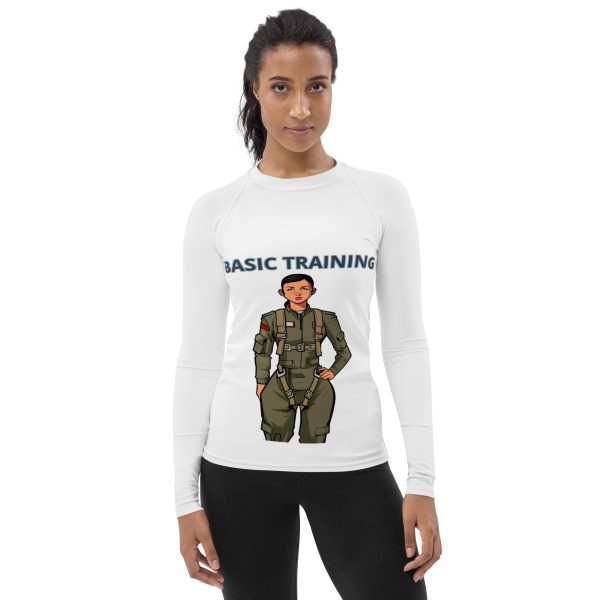 BASIC TRAINING CLASS OF TOO FIFE Women's Rash Guard