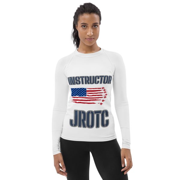 JROTC INTRUCTOR CLASS OF TOO SIKS Women's Rash Guard