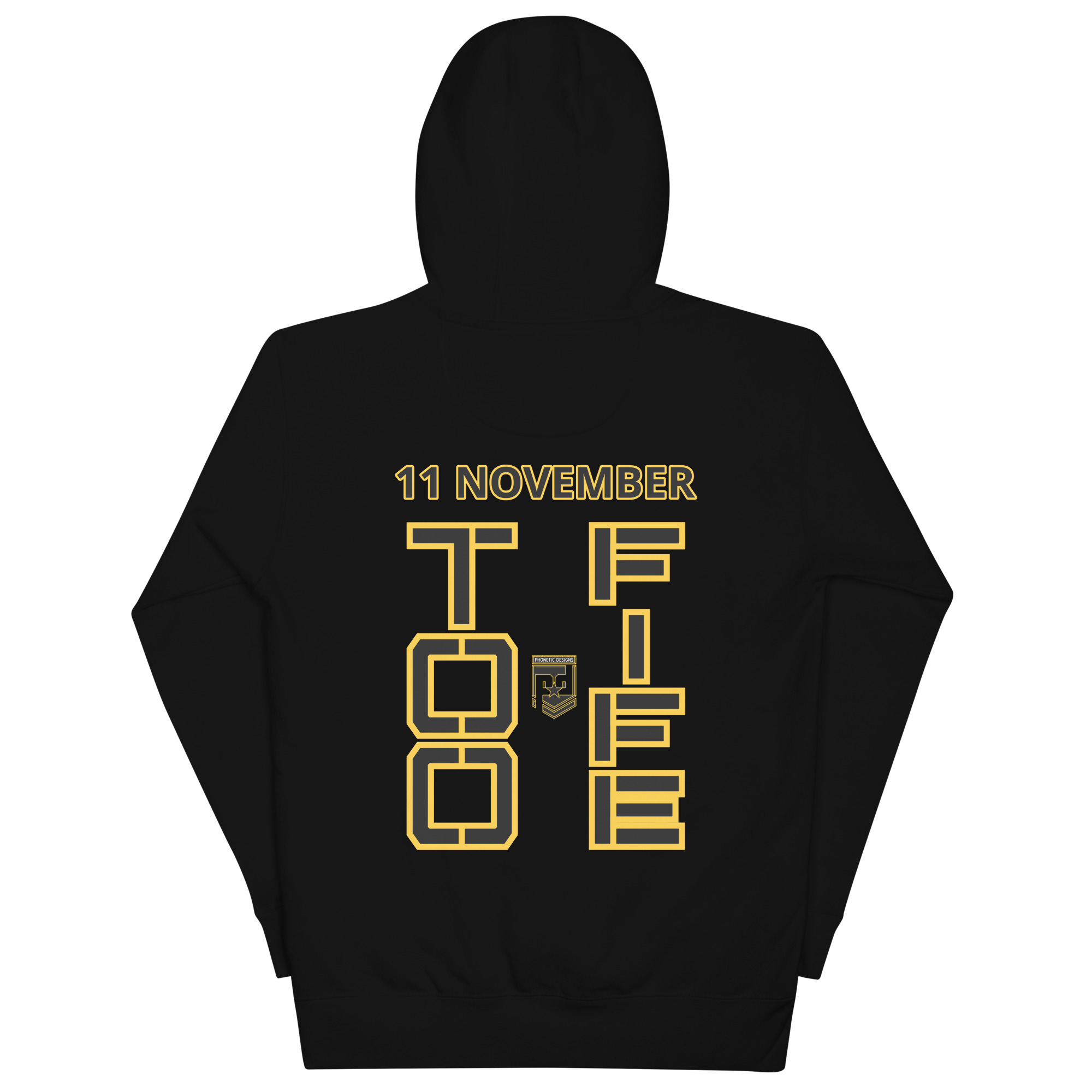 DAD IS A VETERAN TOO FIFE Unisex Hoodie - Image 2