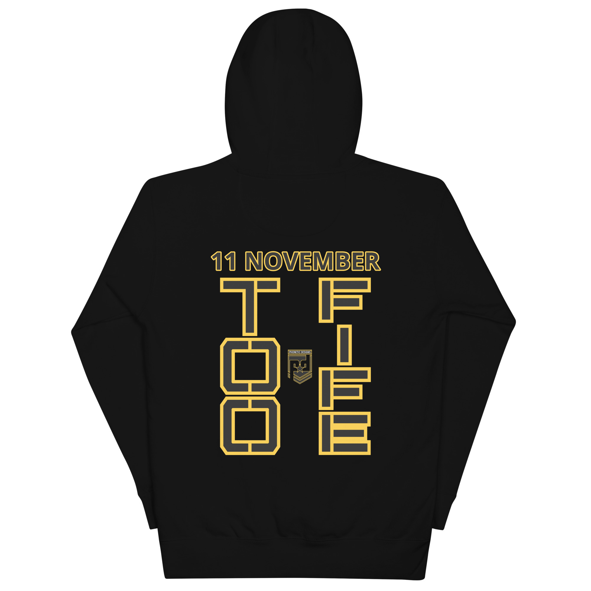 DAD IS A VETERAN TOO FIFE Unisex Hoodie - Image 2