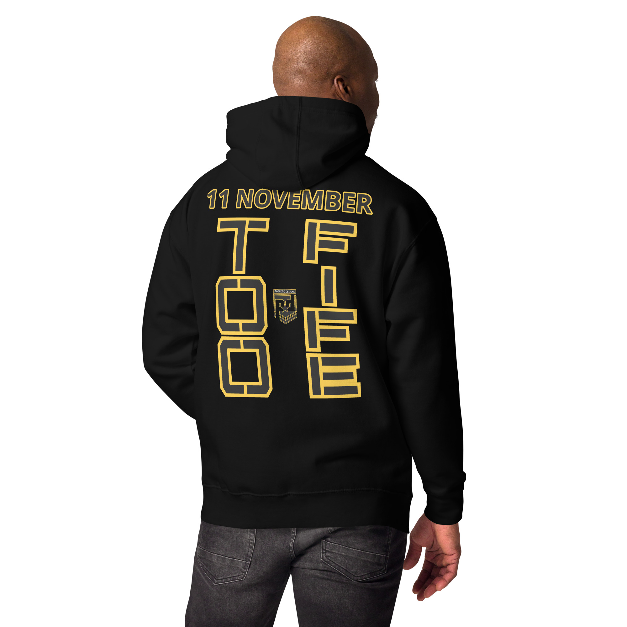 GRANDPA IS A VETERAN TOO FIFE Unisex Hoodie - Image 2