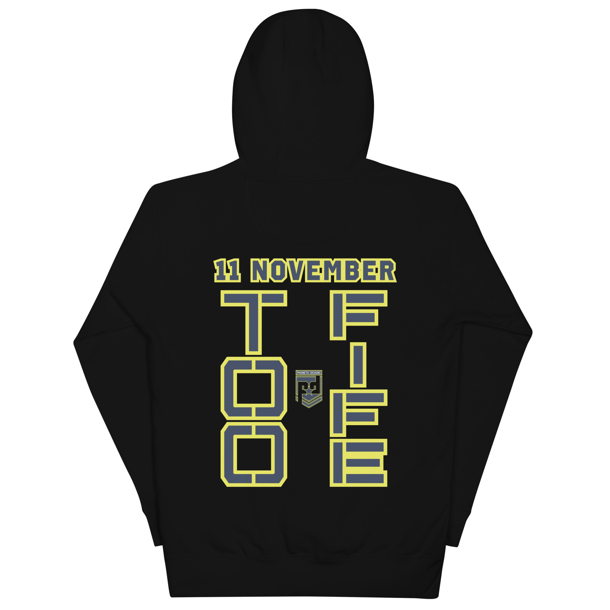 SPOUSE IS A VETERAN TOO FIFE Unisex Hoodie - Image 2