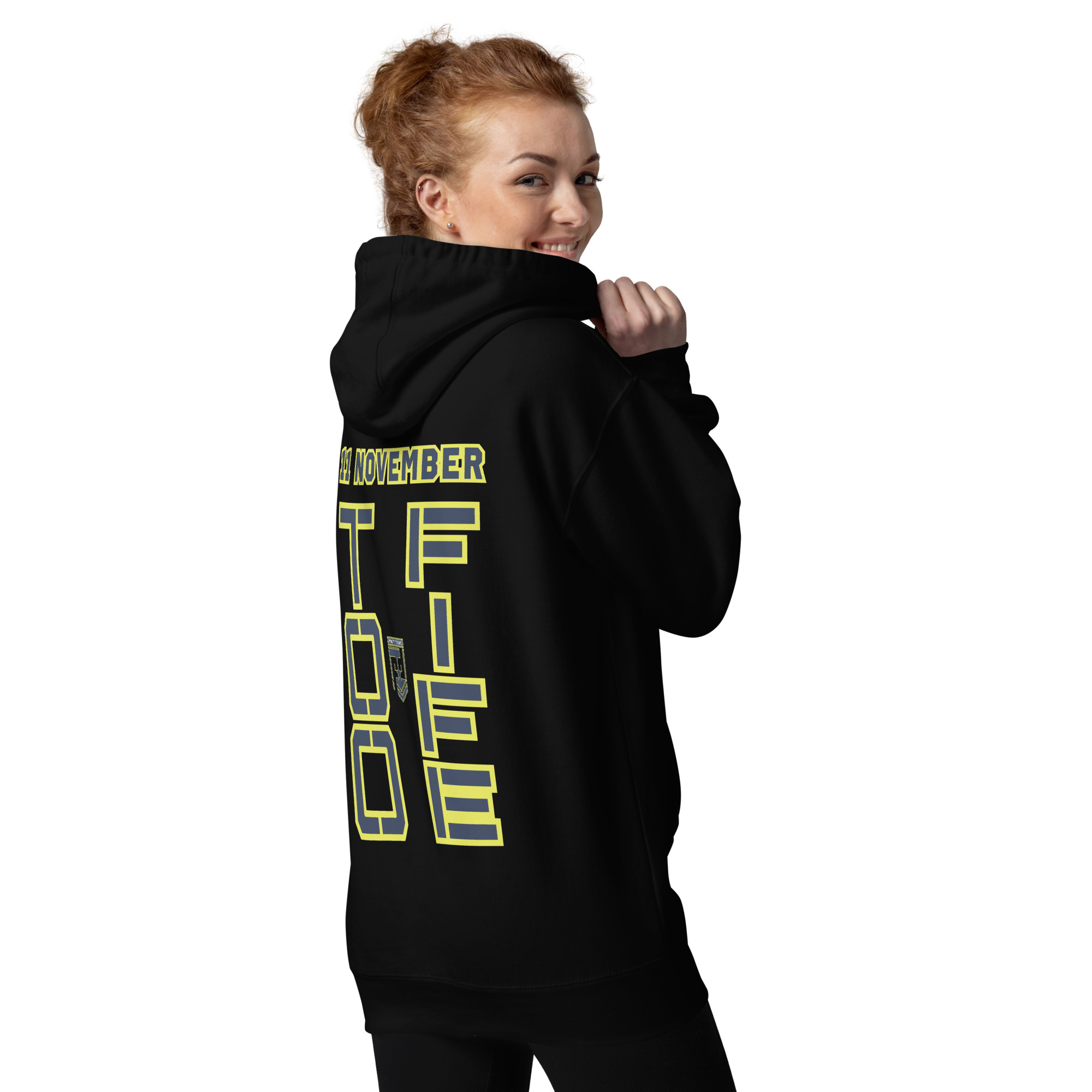 GRANDMA IS VETERAN TOO FIFE Unisex Hoodie - Image 3