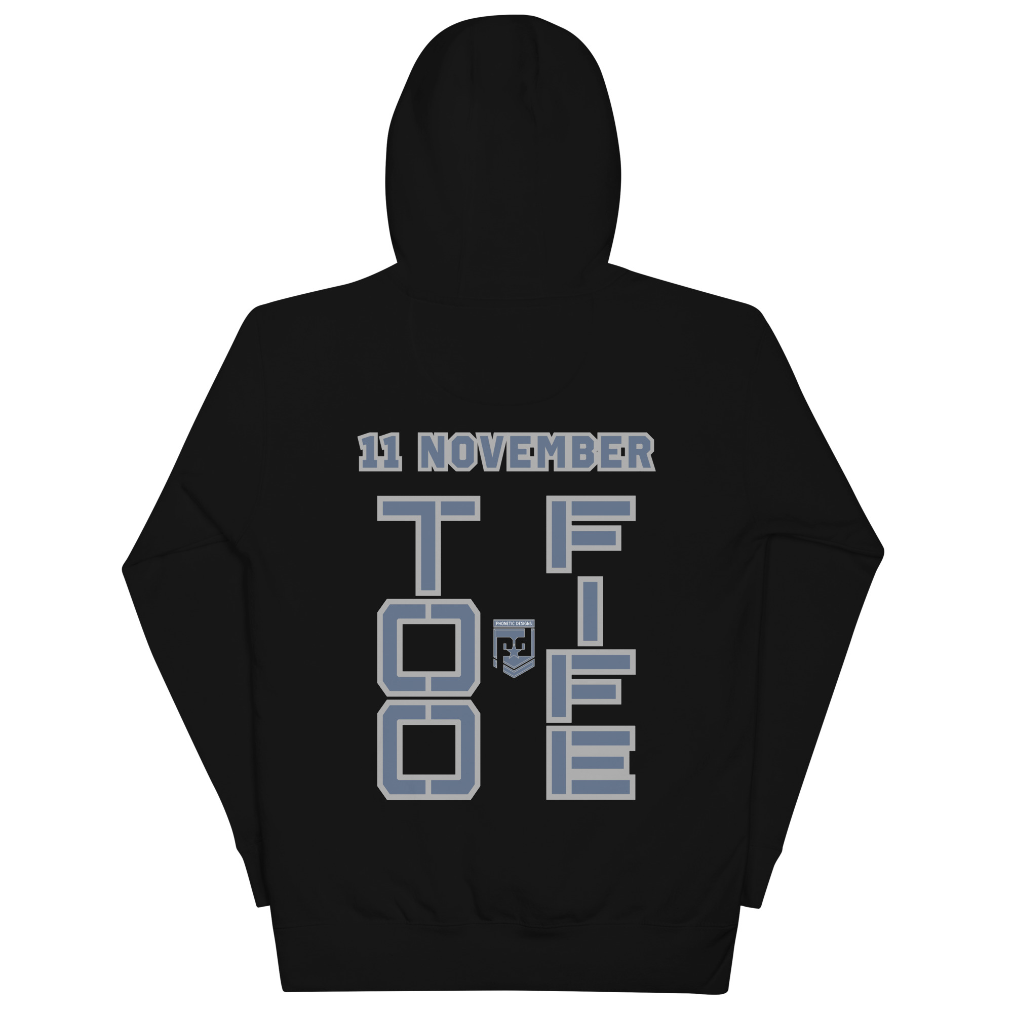 I AM A VETERAN TOO FIFE Unisex Hoodie - Image 2