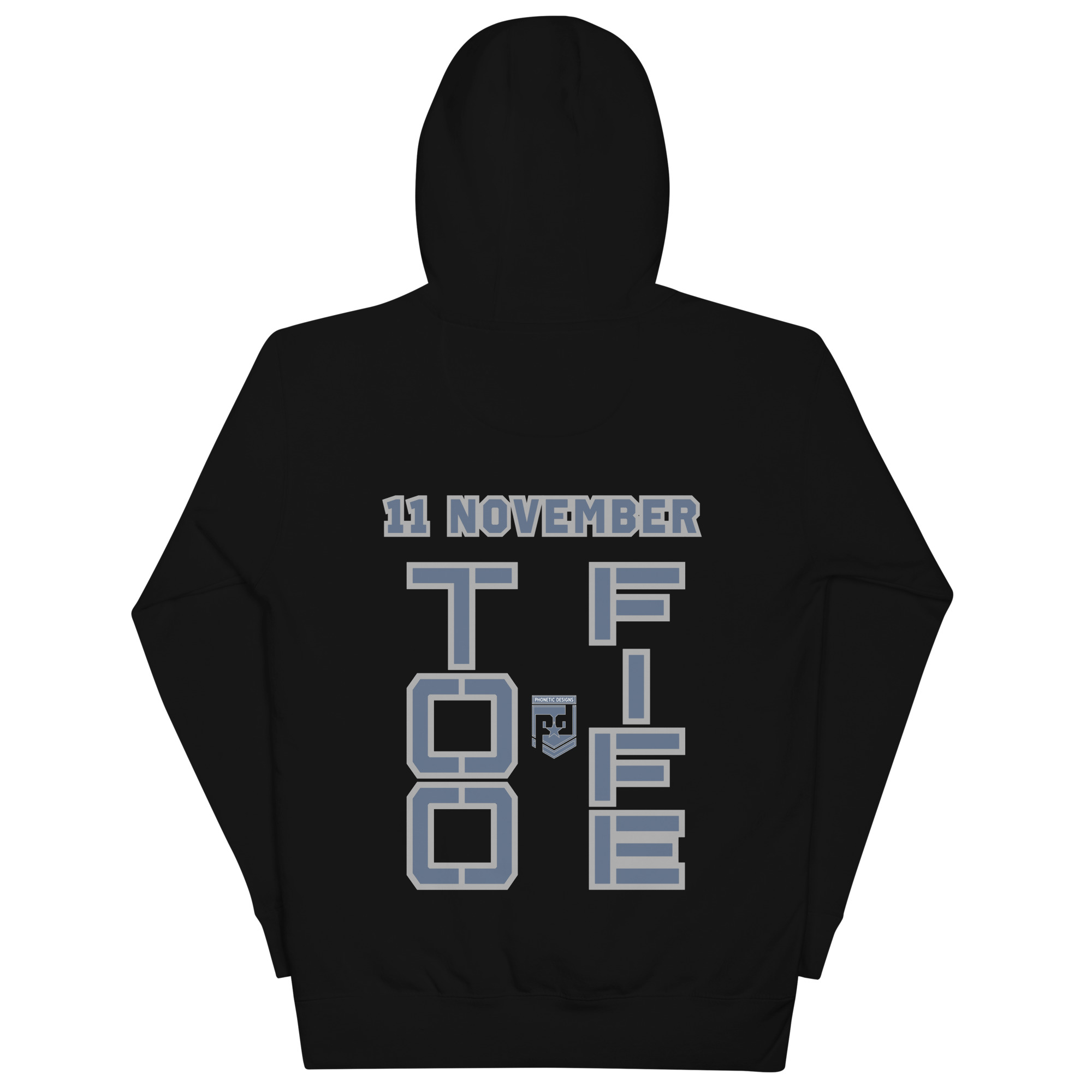 SPOUSE IS A VETERAN TOO FIFE Unisex Hoodie - Image 2