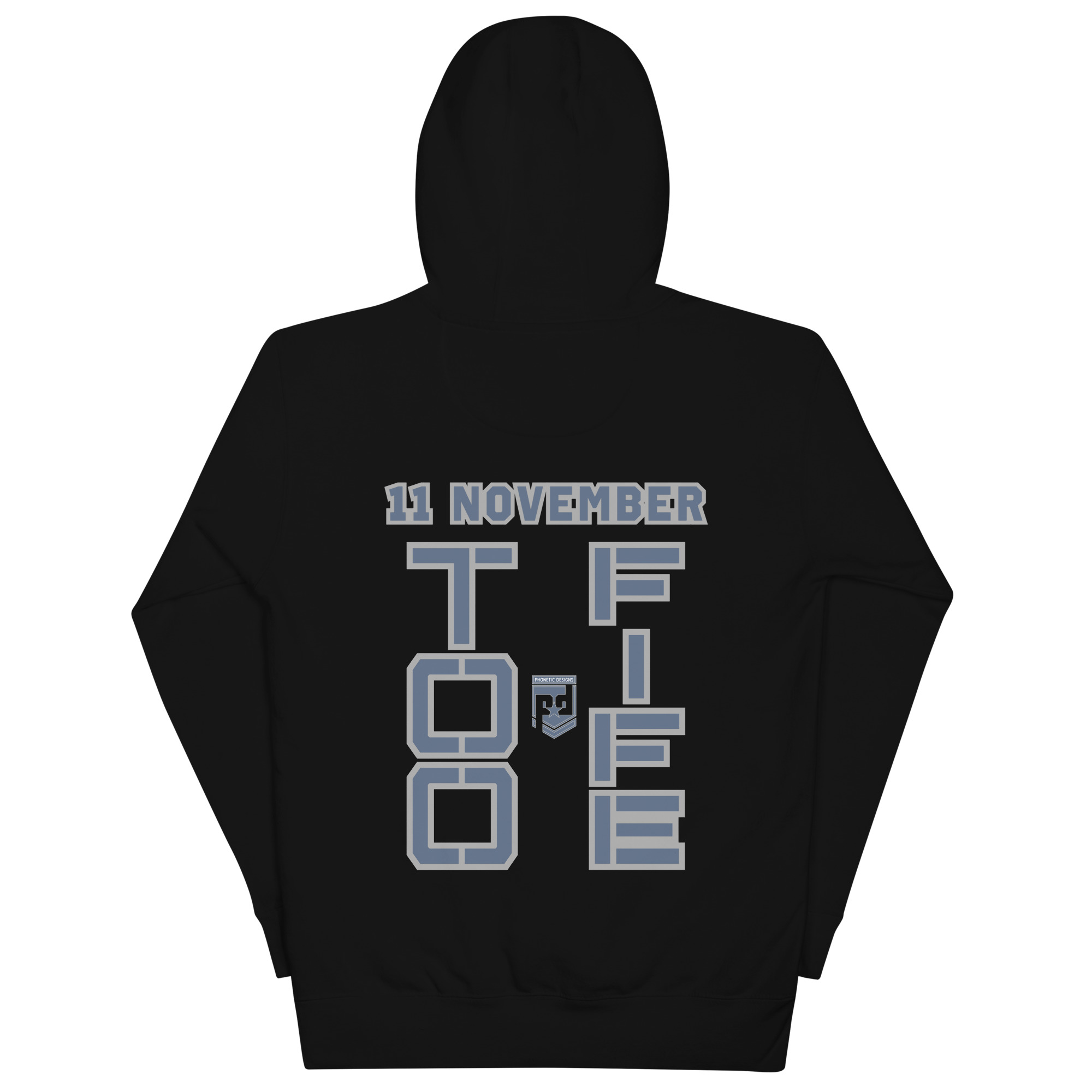 SPOUSE IS A VETERAN TOO FIFE Unisex Hoodie - Image 2