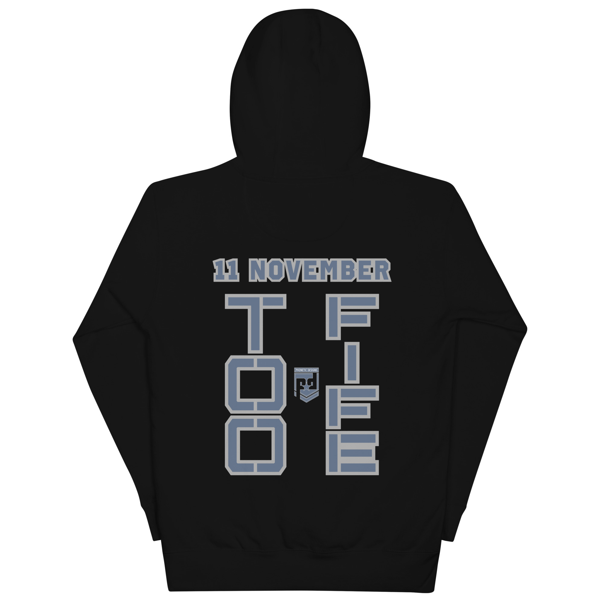 MOM IS A VETERAN TOO FIFE Unisex Hoodie - Image 2