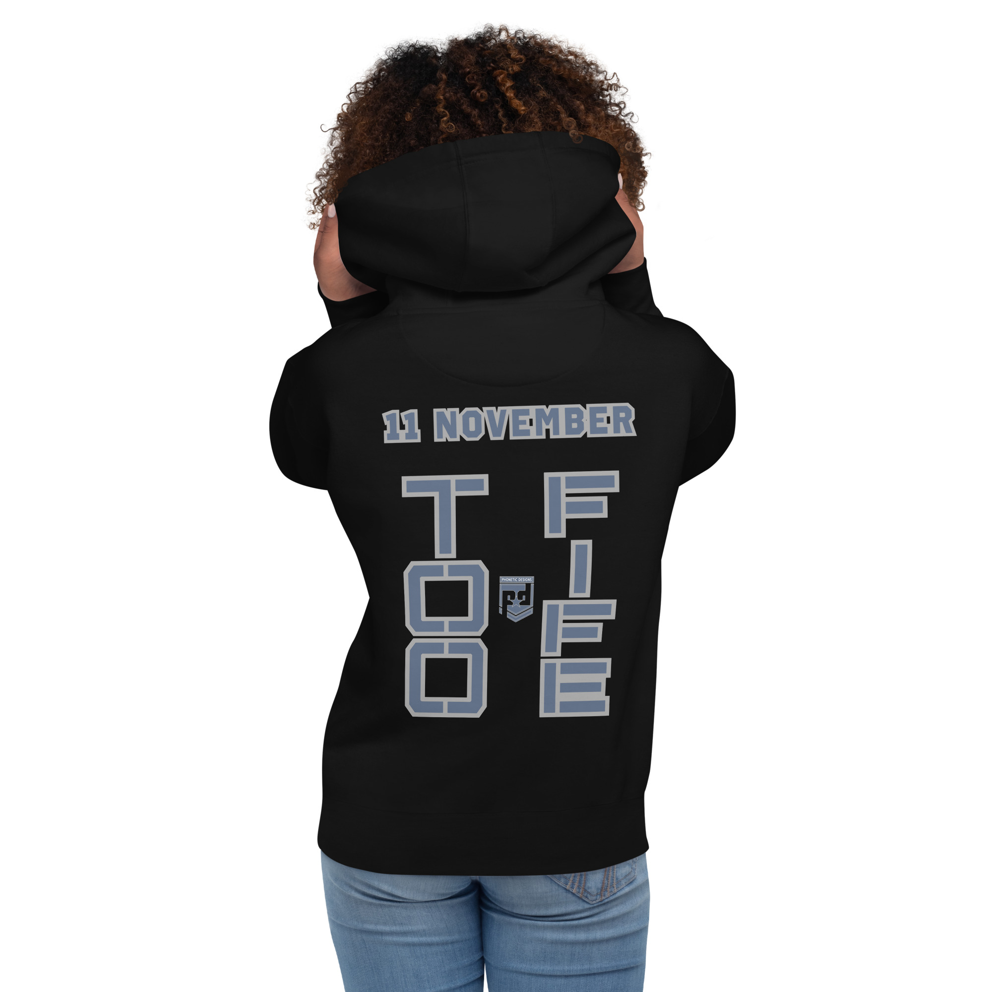 GRANDMA IS VETERAN TOO FIFE Unisex Hoodie - Image 2