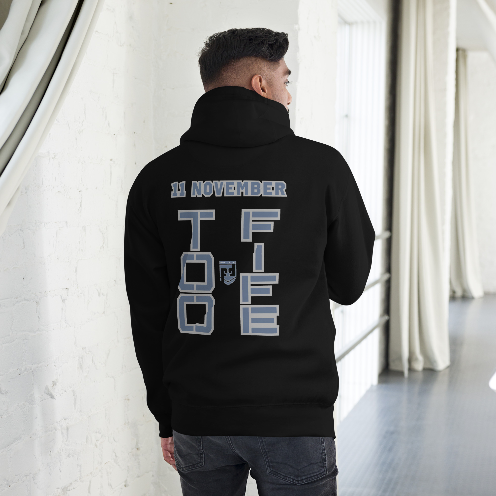 GRANDMA IS VETERAN TOO FIFE Unisex Hoodie - Image 2