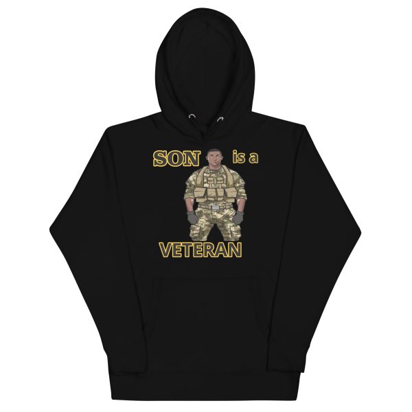 SON IS A VETERAN TOO FIFE Unisex Hoodie