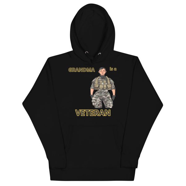 GRANDMA IS VETERAN TOO FIFE Unisex Hoodie