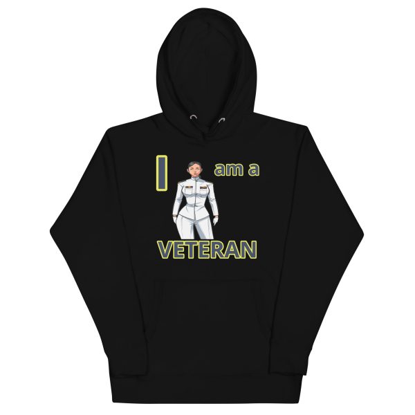 I AM A  VETERAN TOO FIFE Unisex Hoodie