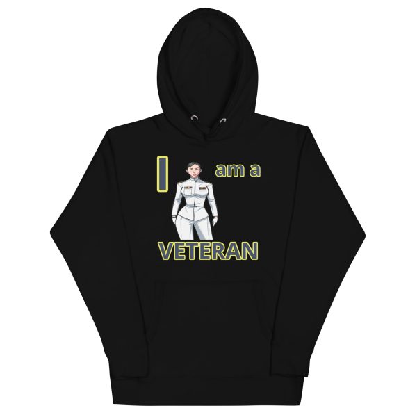 I AM A  VETERAN TOO FIFE Unisex Hoodie