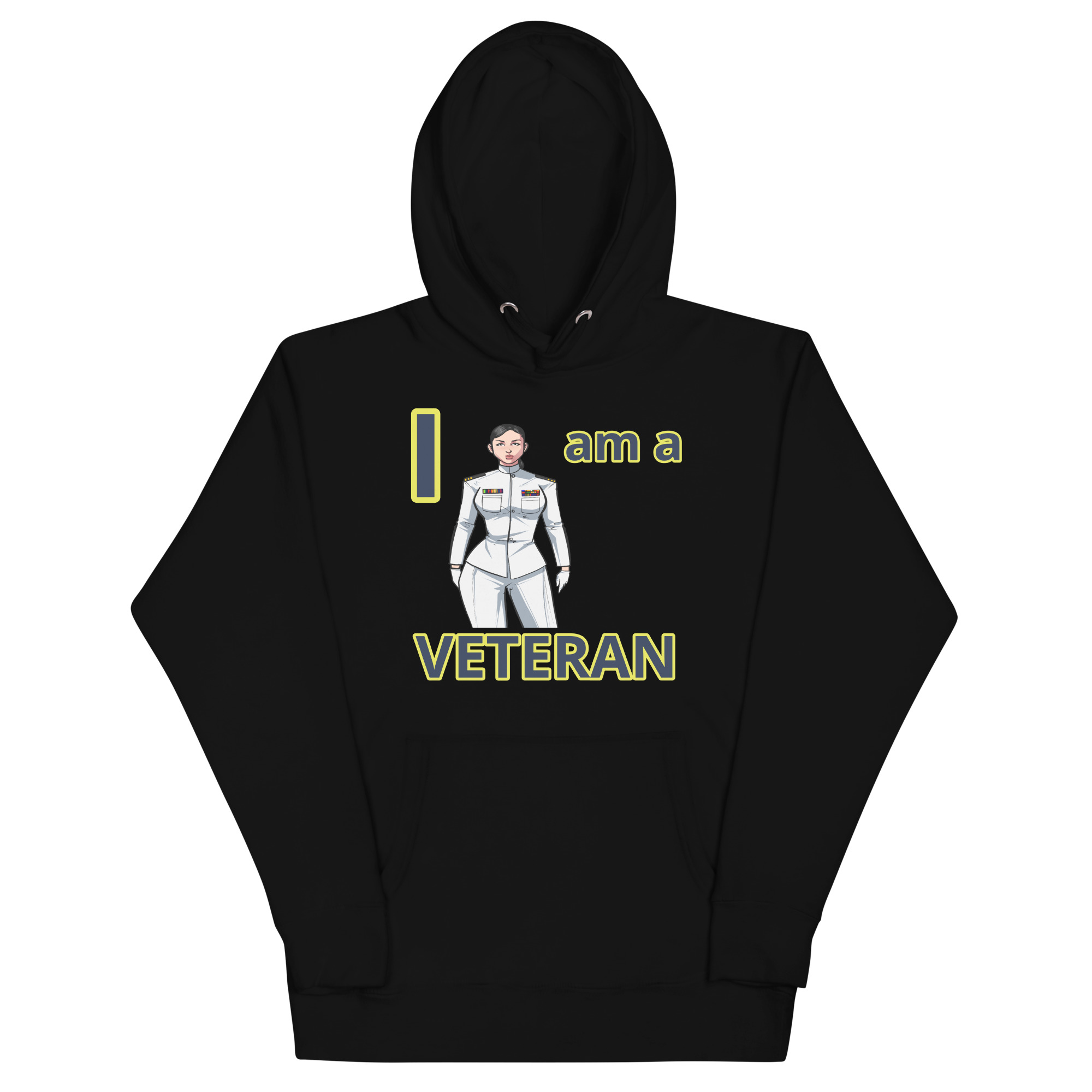 I AM A VETERAN TOO FIFE Unisex Hoodie