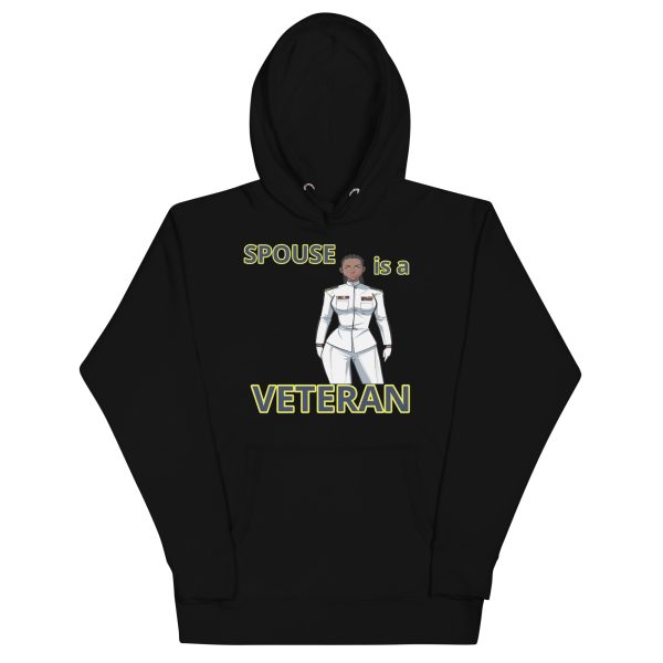 SPOUSE IS A VETERAN TOO FIFE Unisex Hoodie