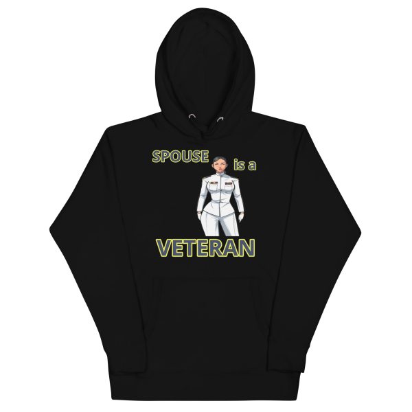 SPOUSE IS A VETERAN TOO FIFE Unisex Hoodie
