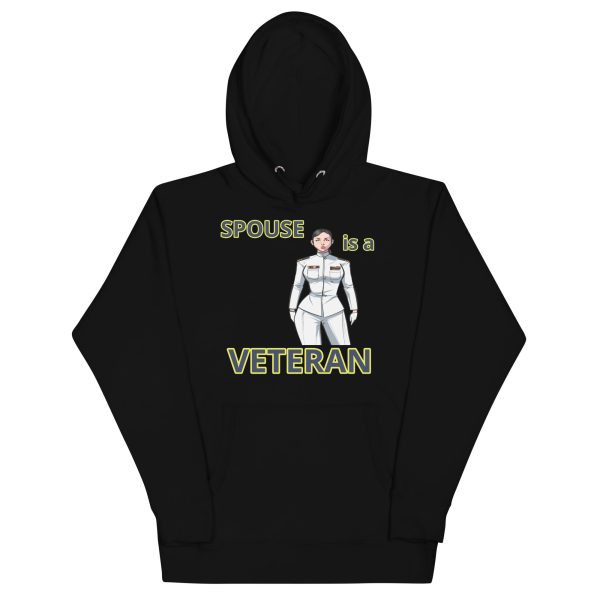 SPOUSE IS A VETERAN TOO FIFE Unisex Hoodie